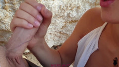 Nicky Mist: Ingoia il suo sperma in spiaggia - nicky mist
