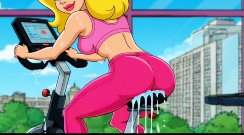 Octopussy Lovers Club: Jeder Typ Träumt Davon. Karikatur. Hentai