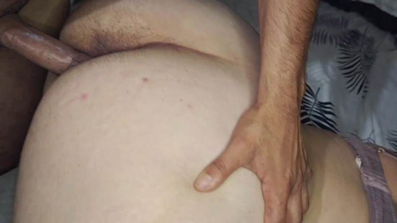 GirlHentay: Girlfriend asks her stepdad to secretly fuck her while her...
