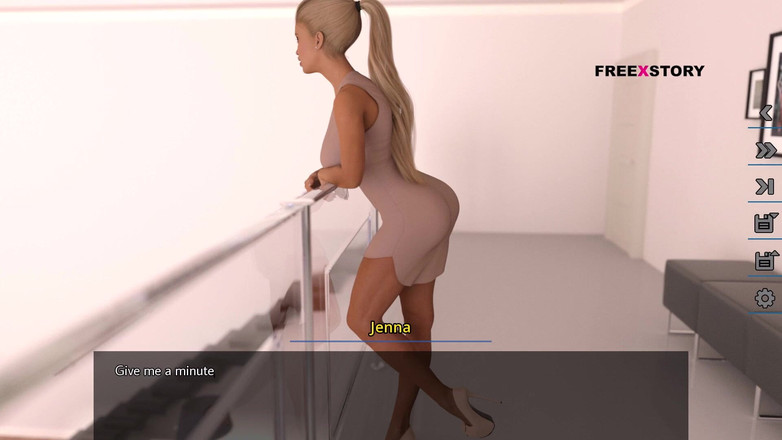 3D Cartoon Porn: Sogni di desiderio - Alex guarda jenna mentre si cambia il...
