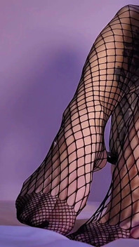 Sweet Feet Sula Mesh Strumpor
