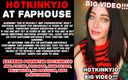 Hotkinkyjo: 17.04.2021 Hotkinkyjo med enorm spiked dildo från JohnThomasToys i röv &amp;amp;anal...