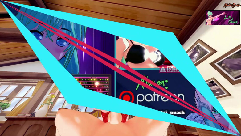Hentai Smash: POV titty fucking Pyra and cumming on her tits. Xenoblade...