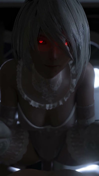 2b Thighjob Fetish Then POV Cowgirl - Nier Automata 3D Porn