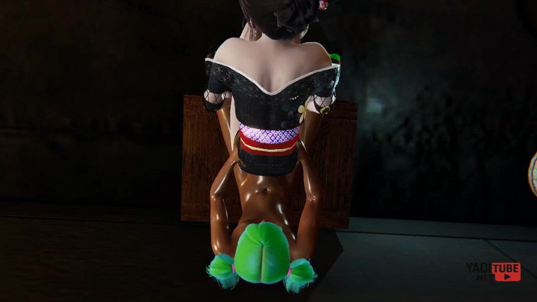 Yaoitube: Yaoi - 2 sexy femboys neuken in het steegje van een stad