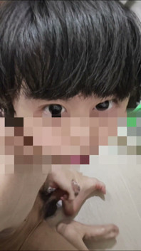 Cute Guy Masturbates with a Mosaic Face After Ejaculation, His Expression Super Cute and White Fluid Ejaculated