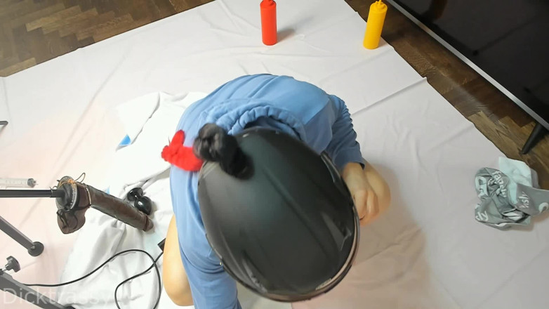 Dicktrassy dicktrassy: Deep Anal with a Big Black Dildo