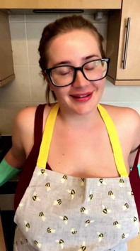 Stepmommy Gets Distracted by Stepson During Chores