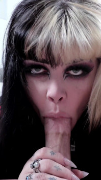 Goth bbw kotě miluje, že D