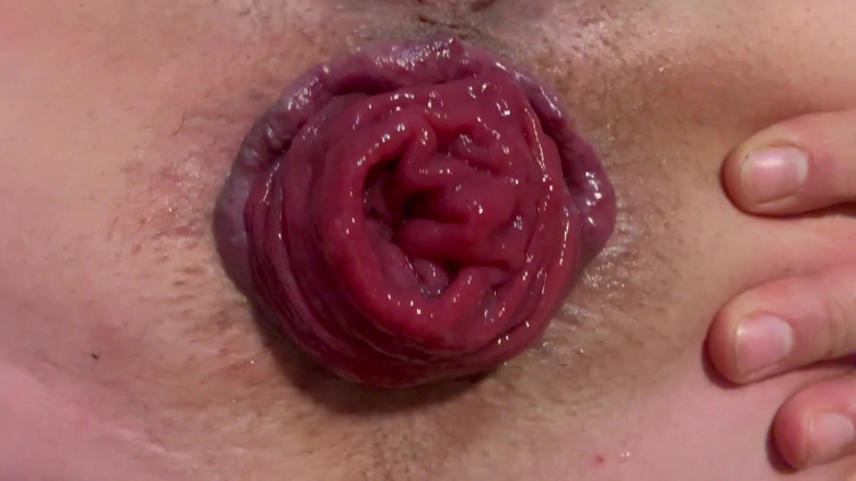 Putarankahotmilf: Ass Spread Close up Prolapse and Feet Show in White...