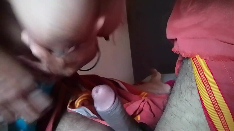 Skydreem1104: Indian Village Girl Sucks Her Husband's Cock