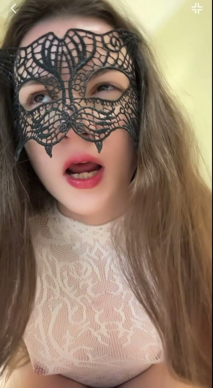 JuliaVeil: Mistress Julia JOI - Sheer White Dress, Nipple Clamps, Trimmed Pussy &amp;...