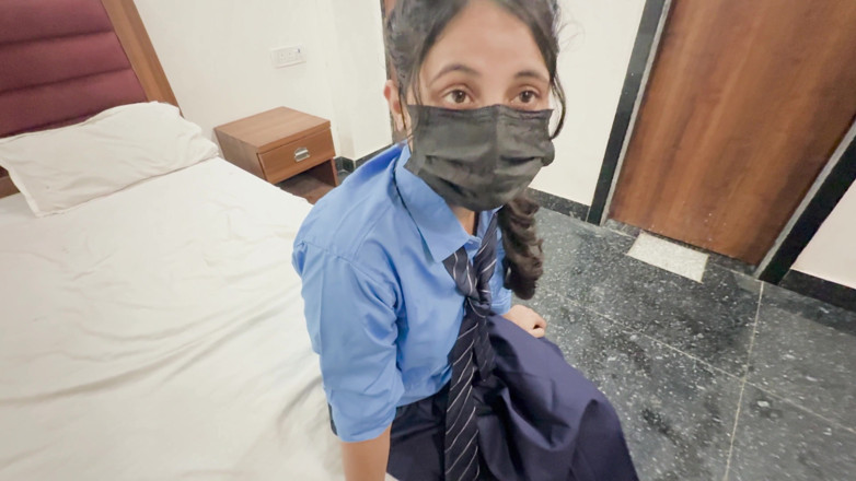 wildDesipair: Desi Teen Flat with College Girl for First Time Sex