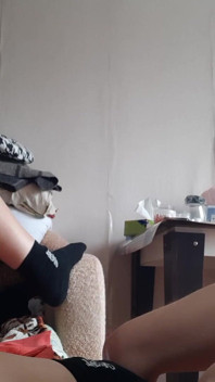 Nós nos masturbamos arriscadamente com meu colega no trabalho