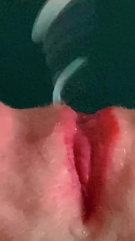 Foreskin: She Gags From Huge Amounts of Sperm, Going Down Her Throat Closeup