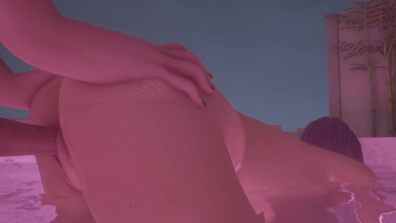 Hentaigamer18: Versi dipanjangkan jakuzi luar kongkek hentai 3d
