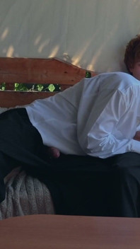 College Boys in the Backyard: Big Dick Top Throatfucks the Twink, Then Rails His Smooth Hole