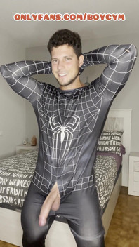 My Curve Cock Cums Spiderman