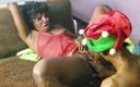 XX home alone: Sexe amusant sans limite avec bébé Jazmine en lingerie rouge