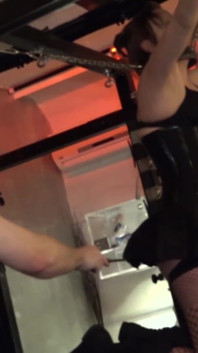Busty slut in BDSM action