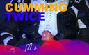 Sneakersmax98: Cumming Twice on Nike Uptempo Sneakers