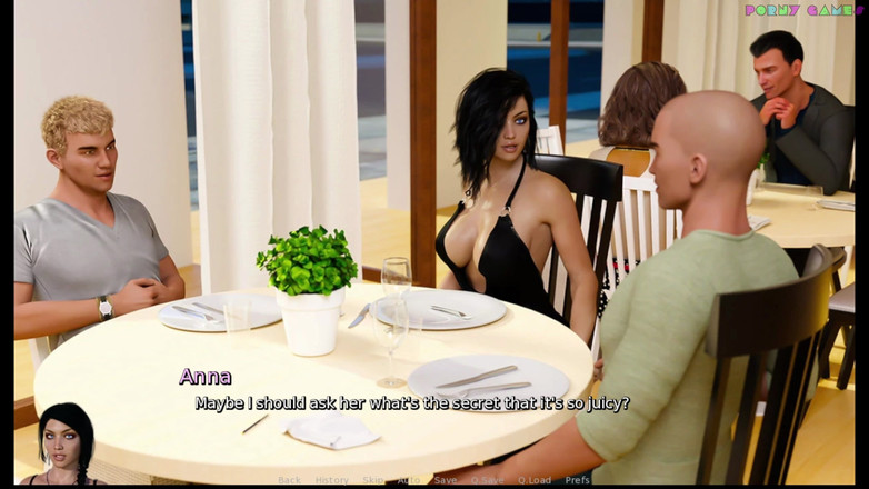 Porny Games: Anna - Exciting Affection by Deepsleep Games - Restaurant Toilet Sex While...