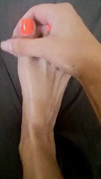 Lotion op deze voeten