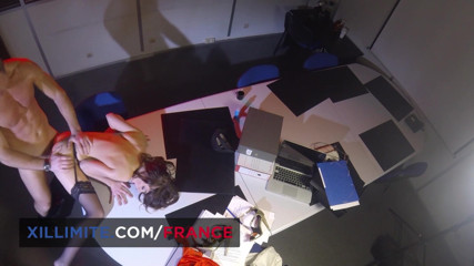 Made In France: Anal sex at the office with the security guard