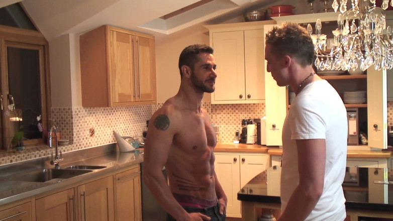 UK Hot Jocks: Hot Cock in the Kitchen