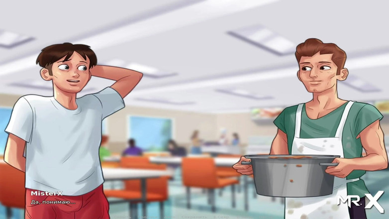 Mr Studio X: Letní sága - Pomáháme na pracovišti To umožní přístup do haly...