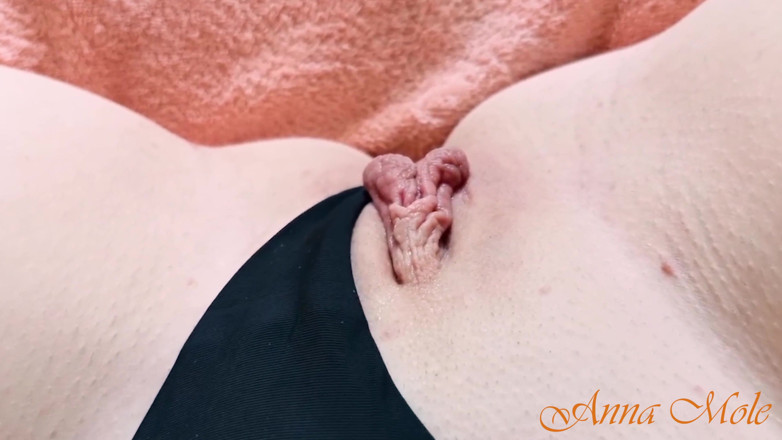 Anna Mole: POV 거유 클리토리스와 끈적한 보지