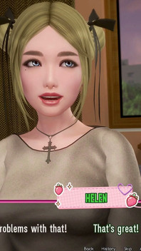 Murmur 43 - Yui enthüllt ihren geheimen sex mit Adam während des abendessens mit allen mädchen