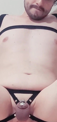 Jockstrap dildo a pěst