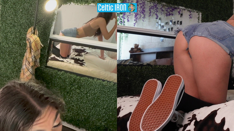 Celtic Iron: Completa experiencia de novia - mejor mamada de Aubry Babcock - preñada...