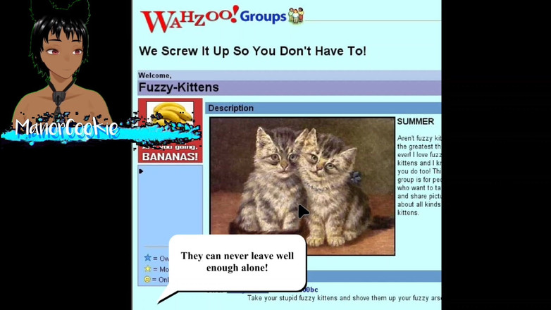 Manor Cookie: Up the wazoo - menemui permainan ini di mana anda mengganggu...