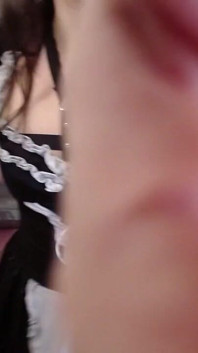 Maid with Cock