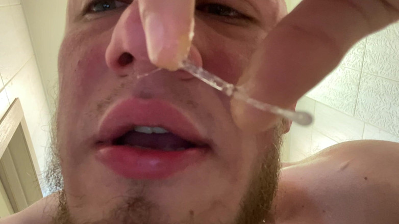 Hunky time: Alpha Feeds You His Saliva and Snot, and Fart