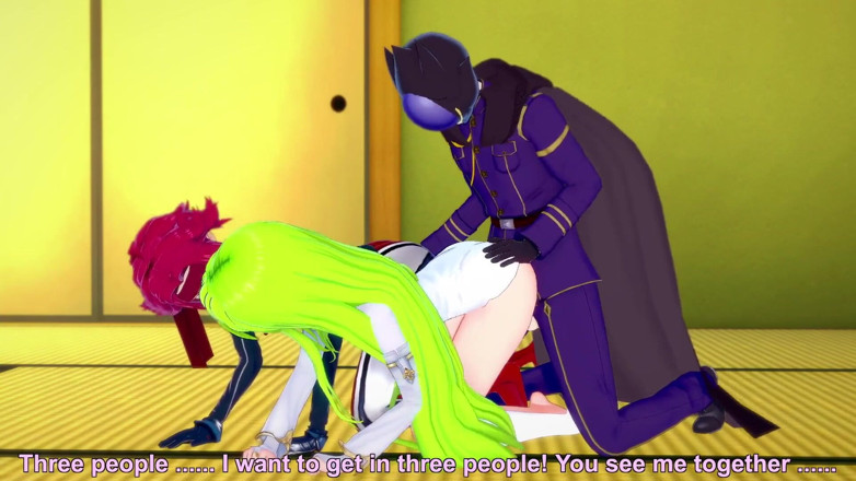 Wraith ward: CC en Kallen hebben plezier met Lelouch: Code Geass parodie