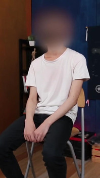 No.ksgh16 Climax Lab Ep.57 Shy Curved-down Stud Too Sensitive, Keeps Falling off the Bed Ep.1