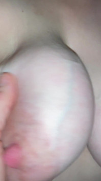 I Pay the Rent with a Handjob at My Landlord with My Huge Tits Until I Cum. Big Boobs and..