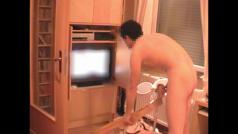 Mark Hannes: Fleshlight bogel kongkek berdiri melancap