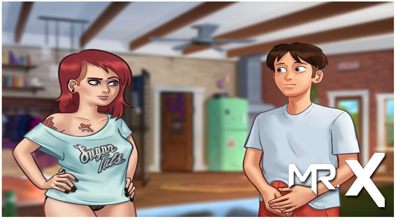 Mr Studio X: SummertimeSaga What do you have there? Your member? E1 # 71
