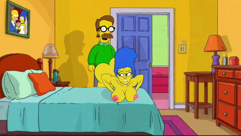 Octopussy Lovers Club: Sürtük gavat evli kadın derlemesi Çizgi film, Simpson Parody