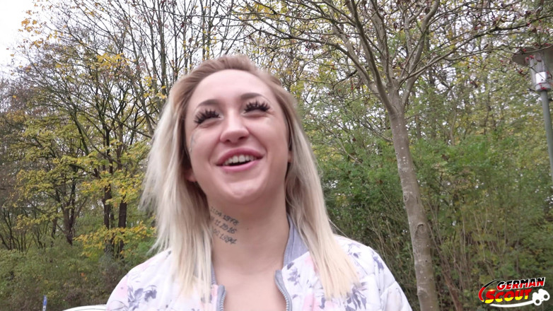 German Scout: German Scout - Blonde Girl Gina Talk to First Time Porn...