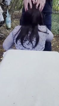 Gangbang Creampie w krzakach na parkingu przy autostradzie, część 2