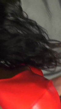 Keylla Marques commands her slave and she fucks him in the ass with monster cock