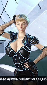 Apocalypse 75 Filling a Busty Blondie