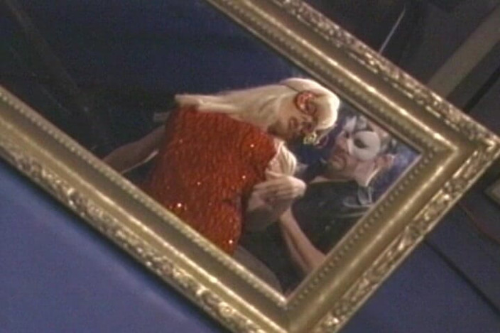 THAGSON RETRO: Blonde Babe in Mask Gets Fingered and Fucked Hard