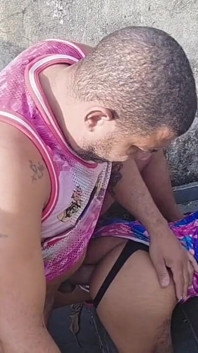 Picking up My Stepdaughter on the Stairs 100% Anal