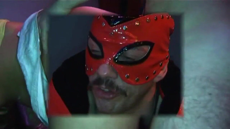 Night wank: Masked Blonde Squirts Wildly From Deep Fingering Explosion